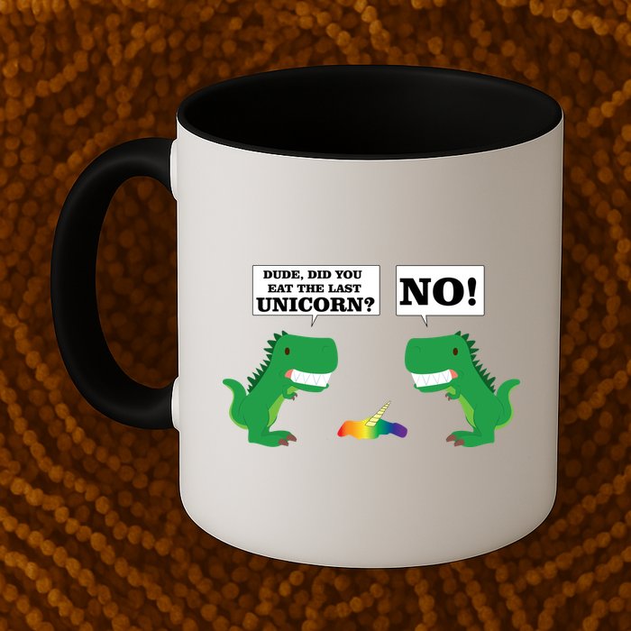 T-Rex Did You Eat The Last Unicorn Mug