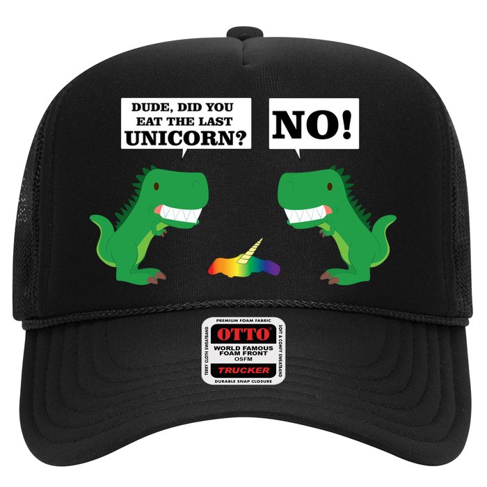 T-Rex Did You Eat The Last Unicorn Trucker Hat