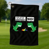 T-Rex Did You Eat The Last Unicorn Golf Towel