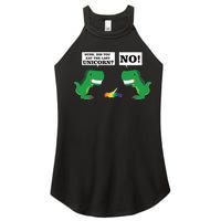 T-Rex Did You Eat The Last Unicorn Women's Perfect Tri Rocker Tank