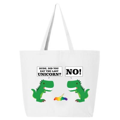 T-Rex Did You Eat The Last Unicorn 25L Jumbo Tote