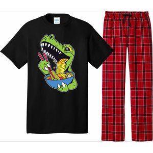 T-Rex Eating Ramen Pajama Set