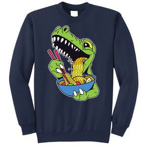 T-Rex Eating Ramen Sweatshirt