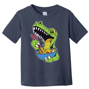 T-Rex Eating Ramen Toddler T-Shirt