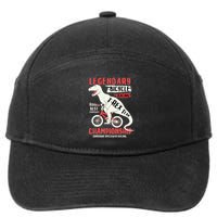 T-Rex Funny Bicycle Racing 7-Panel Snapback Hat