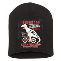 T-Rex Funny Bicycle Racing Short Acrylic Beanie