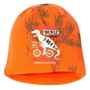 T-Rex Funny Bicycle Racing Kati - Camo Knit Beanie