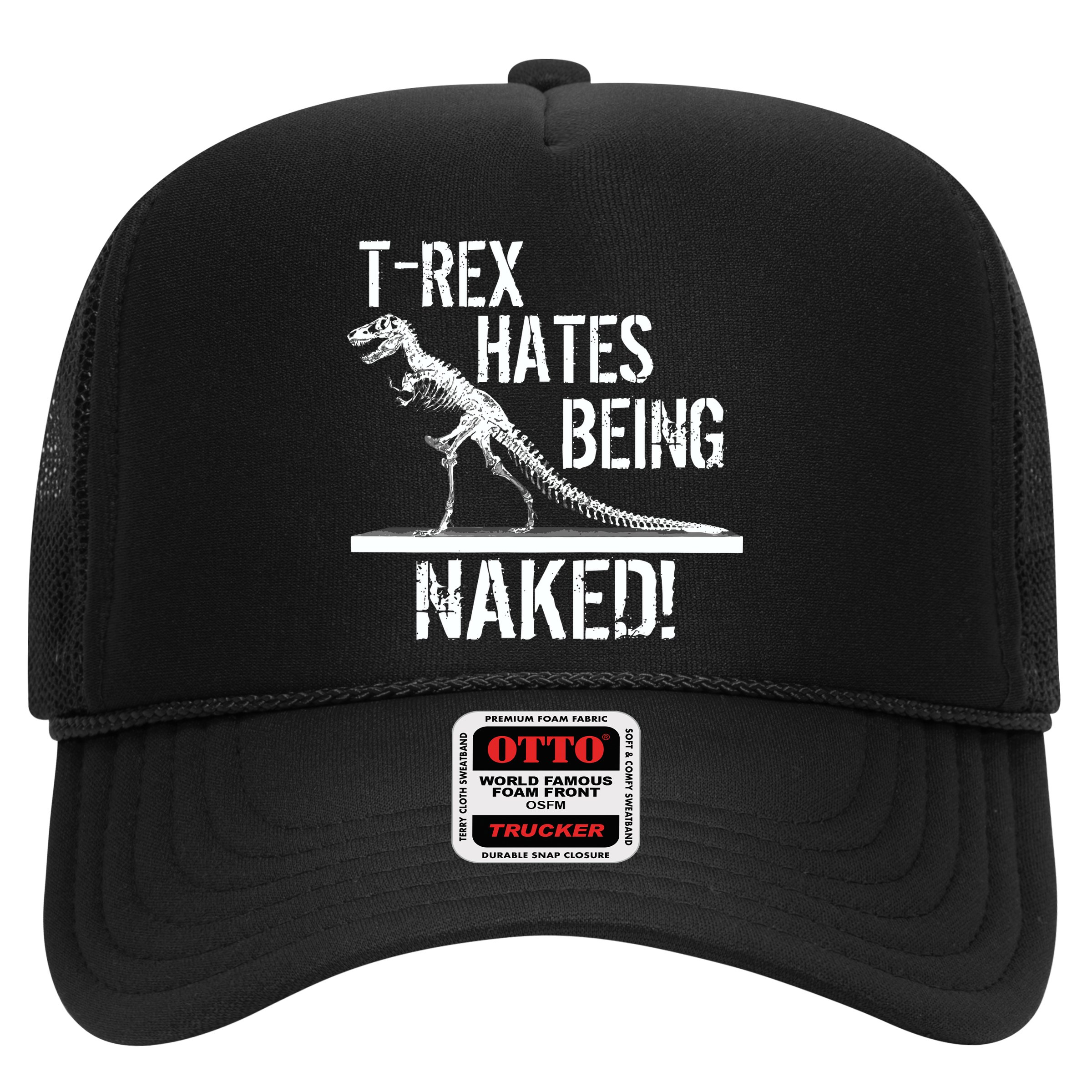 T-Rex Hates Being Naked Hat