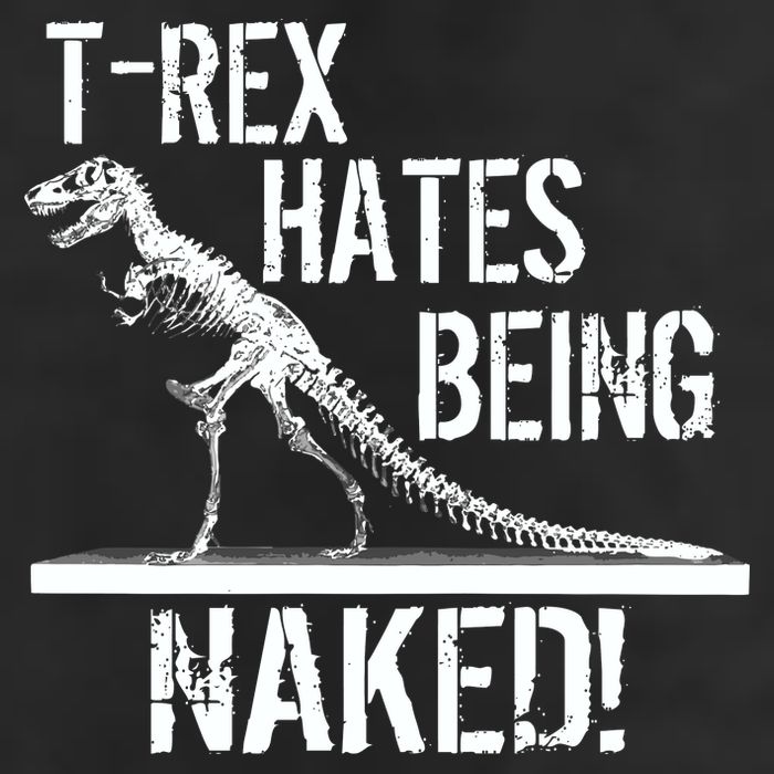 T-Rex Hates Being Naked Golf Towel