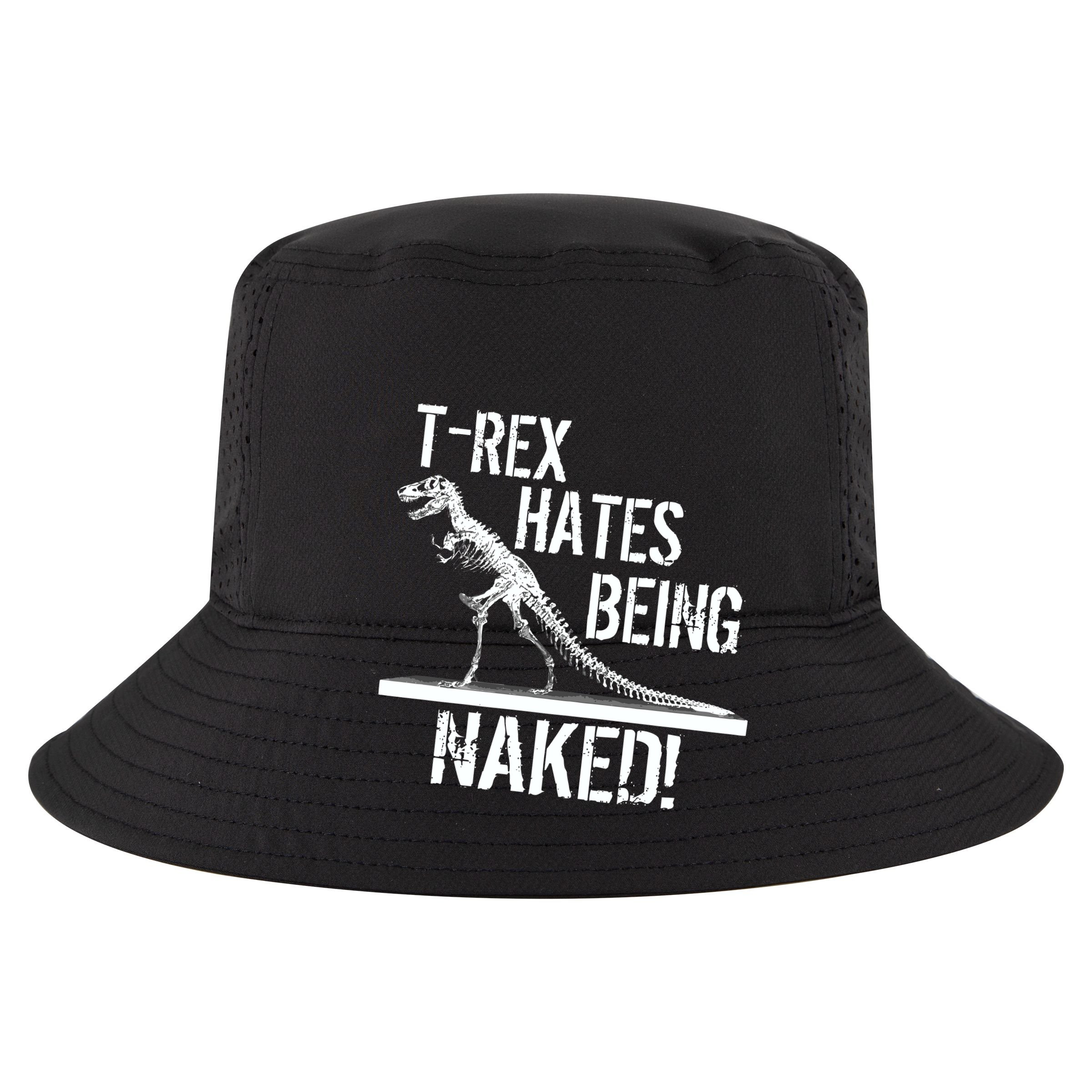 T-Rex Hates Being Naked Cropped Pullover Crew