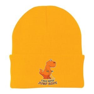 T-Rex Hates Jump Rope Knit Cap Winter Beanie