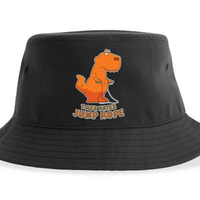 T-Rex Hates Jump Rope Sustainable Bucket Hat