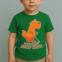 T-Rex Hates Jump Rope Toddler T-Shirt