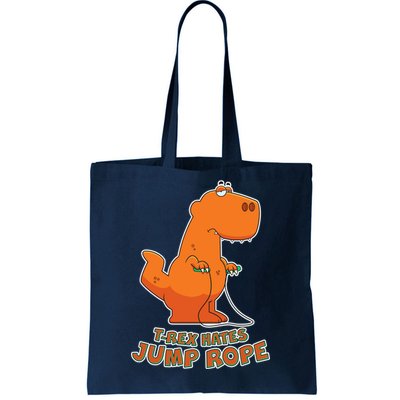 T-Rex Hates Jump Rope Tote Bag