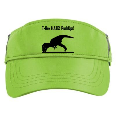 T-Rex Hates Push-Ups Adult Drive Performance Visor