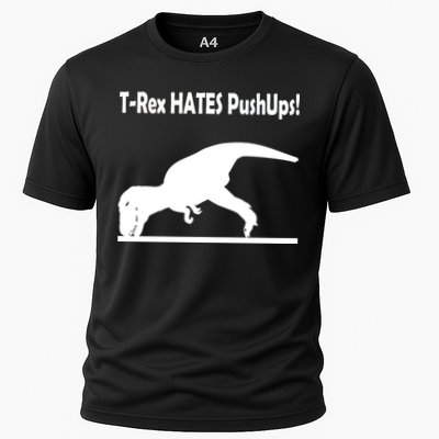 T-Rex Hates Push-Ups Performance Shirt