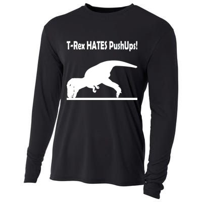 T-Rex Hates Push-Ups Cooling Performance Long Sleeve Crew