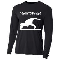 T-Rex Hates Push-Ups Cooling Performance Long Sleeve Crew