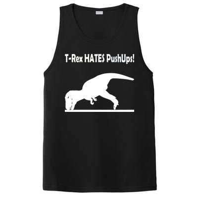 T-Rex Hates Push-Ups PosiCharge Competitor Tank