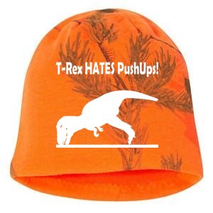 T-Rex Hates Push-Ups Kati - Camo Knit Beanie