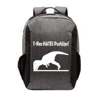 T-Rex Hates Push-Ups Vector Backpack