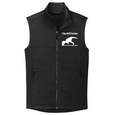 T-Rex Hates Push-Ups Collective Smooth Fleece Vest