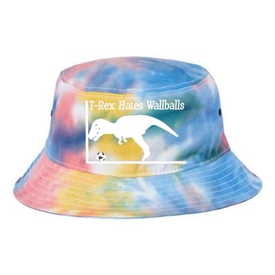 T-Rex Hates Wallballs Tie Dye Newport Bucket Hat