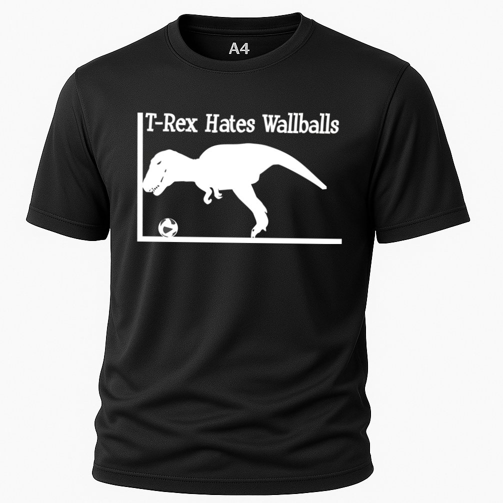 T-Rex Hates Wallballs Cooling Performance Crew T-Shirt