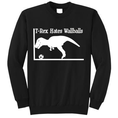 T-Rex Hates Wallballs Sweatshirt