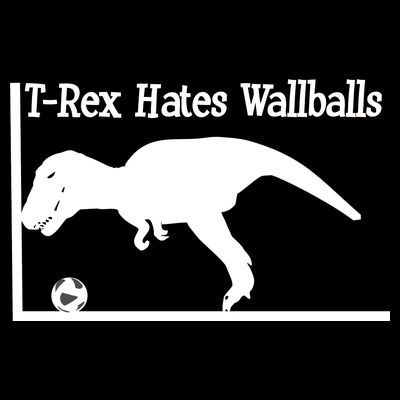 T-Rex Hates Wallballs T-Shirt