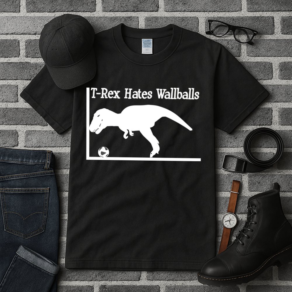 T-Rex Hates Wallballs Tall T-Shirt