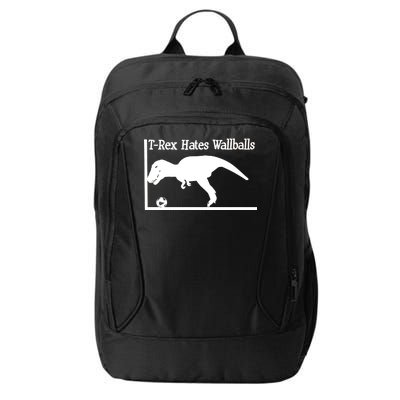 T-Rex Hates Wallballs City Backpack