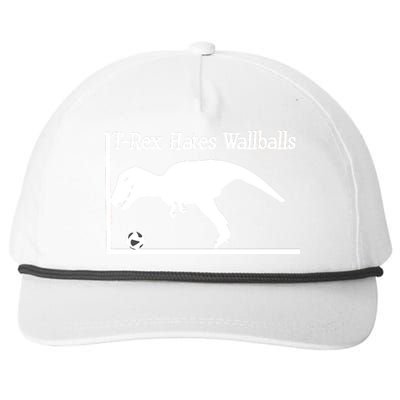 T-Rex Hates Wallballs Snapback Five-Panel Rope Hat