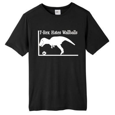 T-Rex Hates Wallballs Tall Fusion ChromaSoft Performance T-Shirt