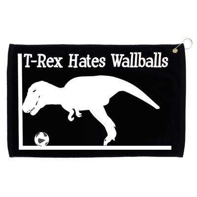 T-Rex Hates Wallballs Grommeted Golf Towel