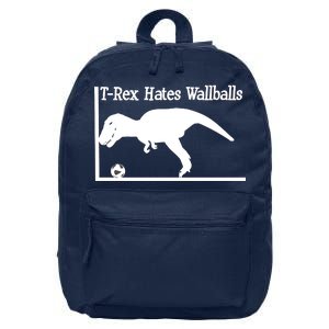 T-Rex Hates Wallballs 16 in Basic Backpack