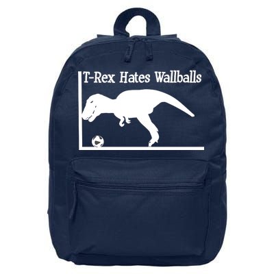 T-Rex Hates Wallballs 16 in Basic Backpack