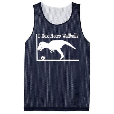 T-Rex Hates Wallballs Mesh Reversible Basketball Jersey Tank