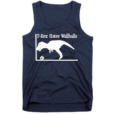 T-Rex Hates Wallballs Tank Top