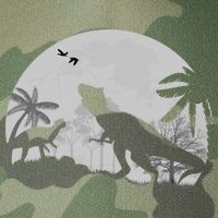T-Rex In The Moon Legacy Tie Dye Trucker Hat