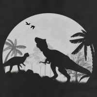 T-Rex In The Moon Cool Comfort Performance Bucket Hat