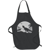 T-Rex In The Moon Apron