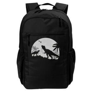 T-Rex In The Moon Daily Commute Backpack