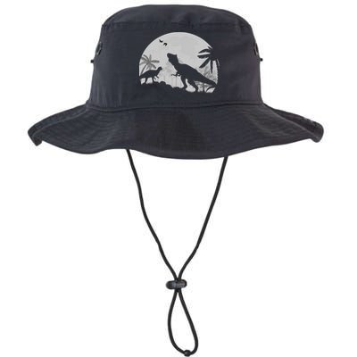 T-Rex In The Moon Bucket Hat
