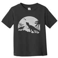 T-Rex In The Moon Toddler T-Shirt