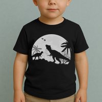 T-Rex In The Moon Toddler T-Shirt