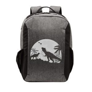 T-Rex In The Moon Vector Backpack