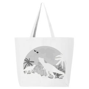 T-Rex In The Moon 25L Jumbo Tote