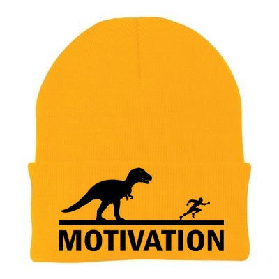 T-Rex Motivation Knit Cap Winter Beanie