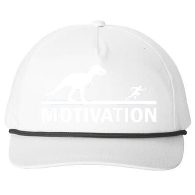 T-Rex Motivation Snapback Five-Panel Rope Hat